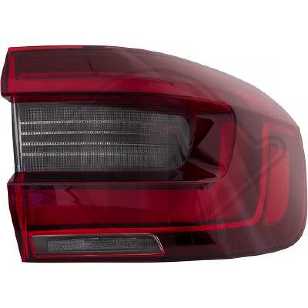 DIEDERICHS Baglygte 1294090 højre for BMW