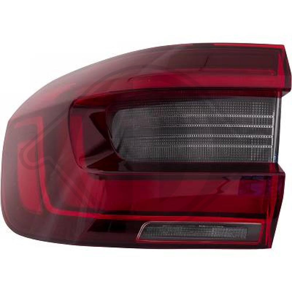 DIEDERICHS Baglygte 1294091 venstre for BMW