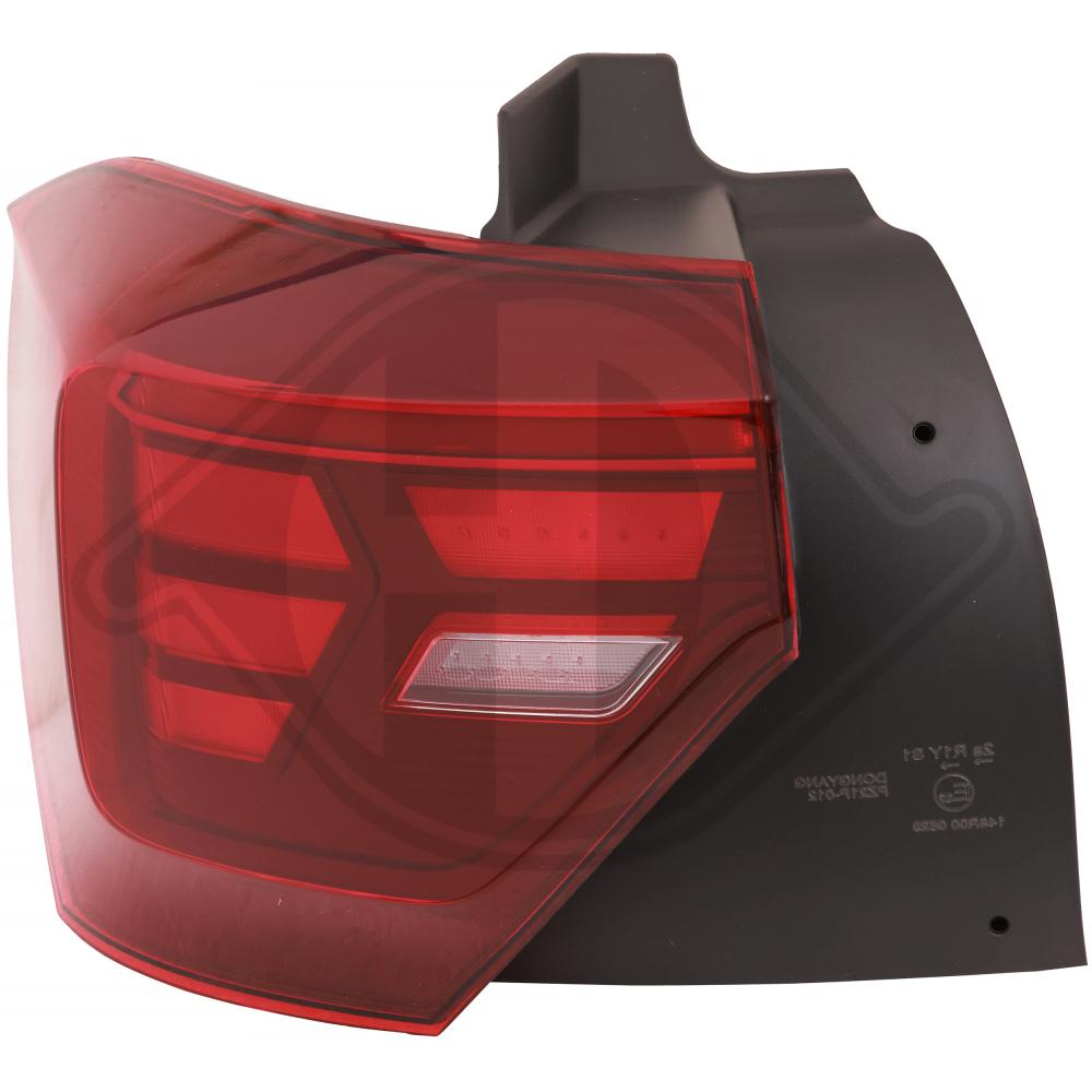 DIEDERICHS Baglygte 2209291 LED venstre for VW