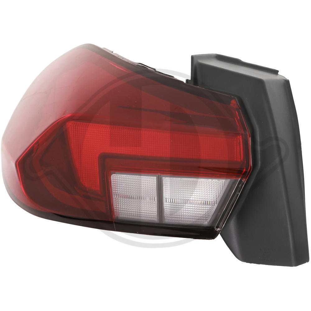 DIEDERICHS Baglygte 1816191 W16W venstre for OPEL