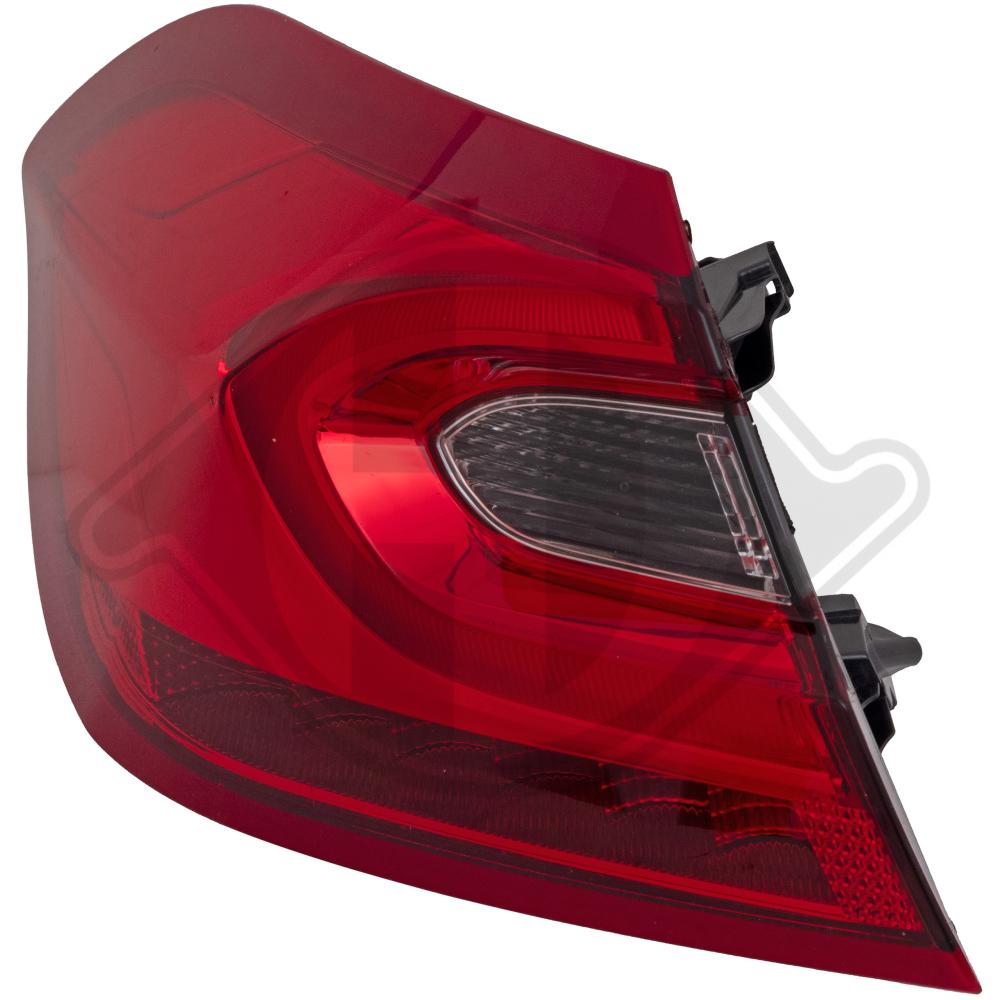 DIEDERICHS Baglygte 1407093 LED venstre for FORD