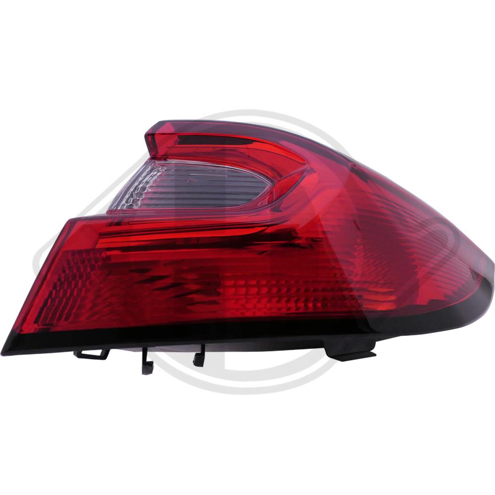 DIEDERICHS Baglygte 1407190 P21W højre for FORD