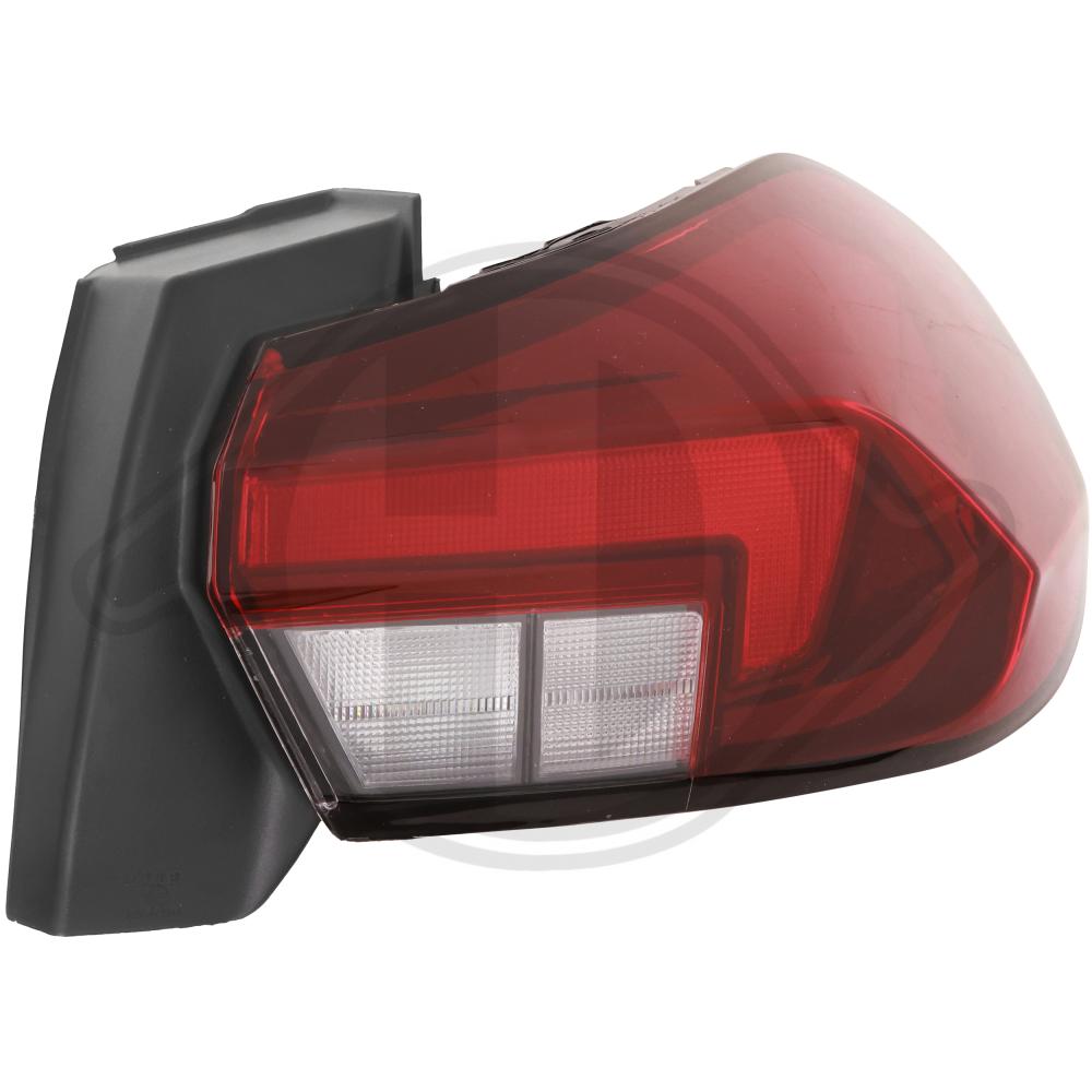 DIEDERICHS Baglygte 1816190 W16W højre for OPEL