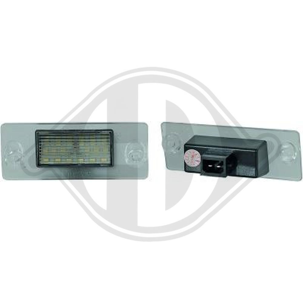 DIEDERICHS Nummerpladelys lid10403