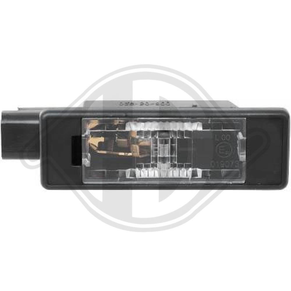 DIEDERICHS Nummerpladelys 4226094 W5W på begge sider for CITROËN