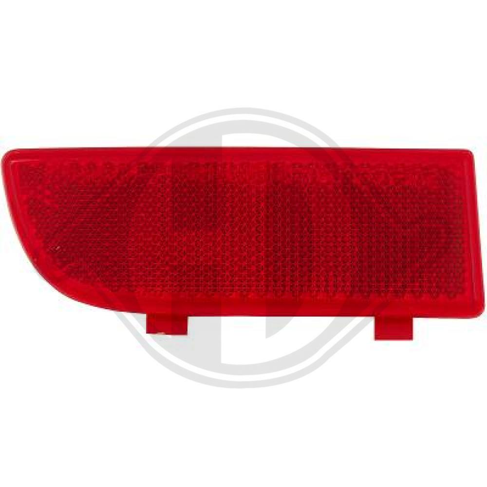 DIEDERICHS Reflektor 1666095 køretøjsende for MERCEDES-BENZ