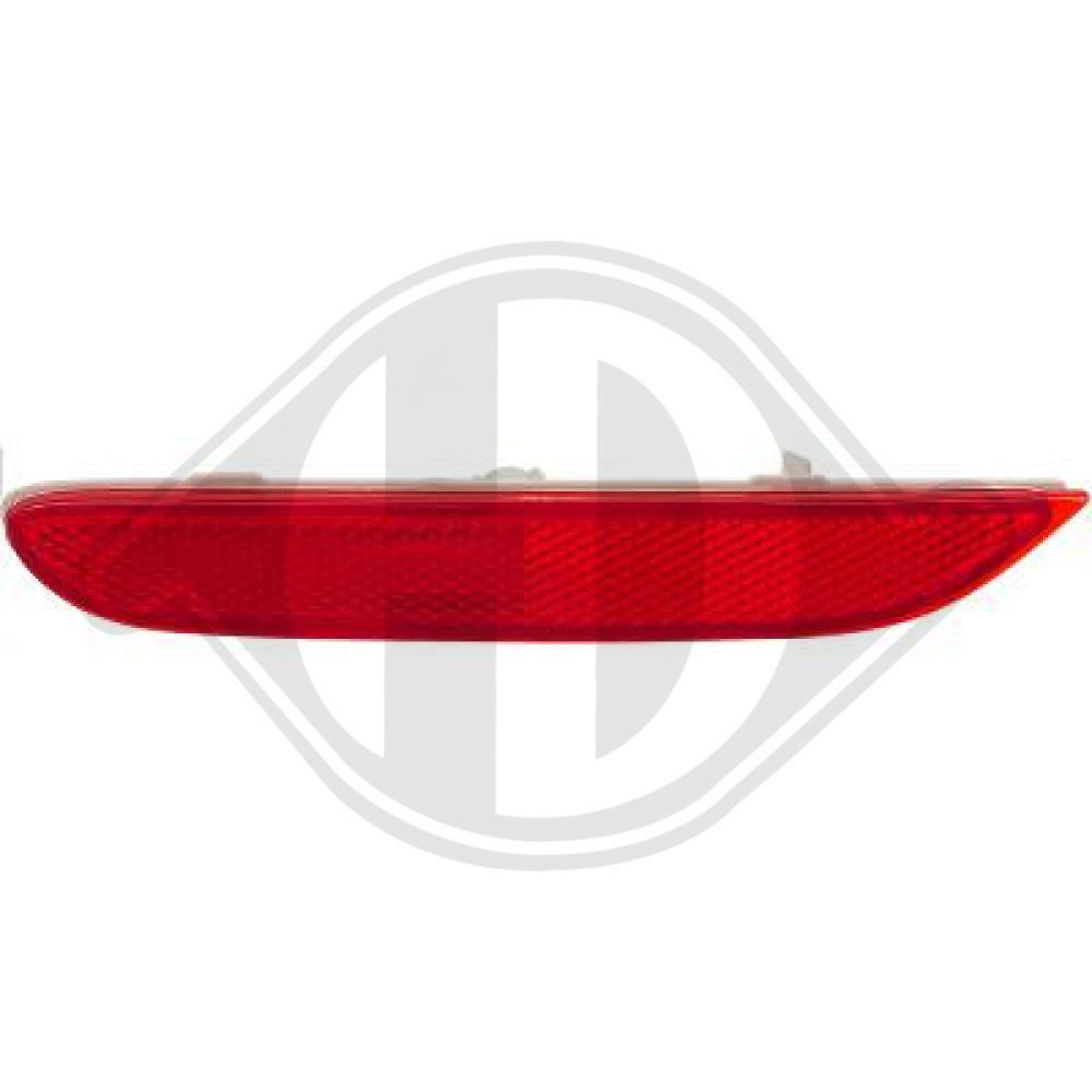 DIEDERICHS Reflektor 6046895 venstre for NISSAN