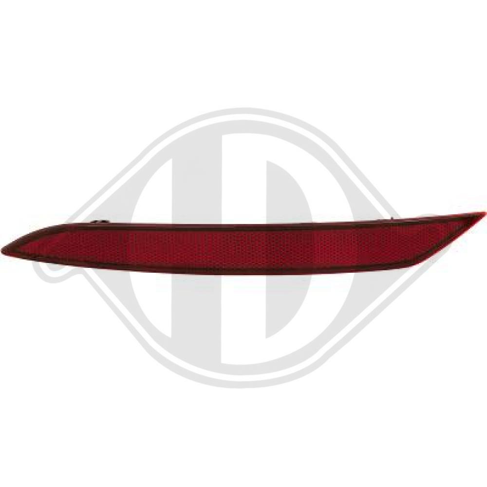 DIEDERICHS Reflektor 2217097 venstre for VW