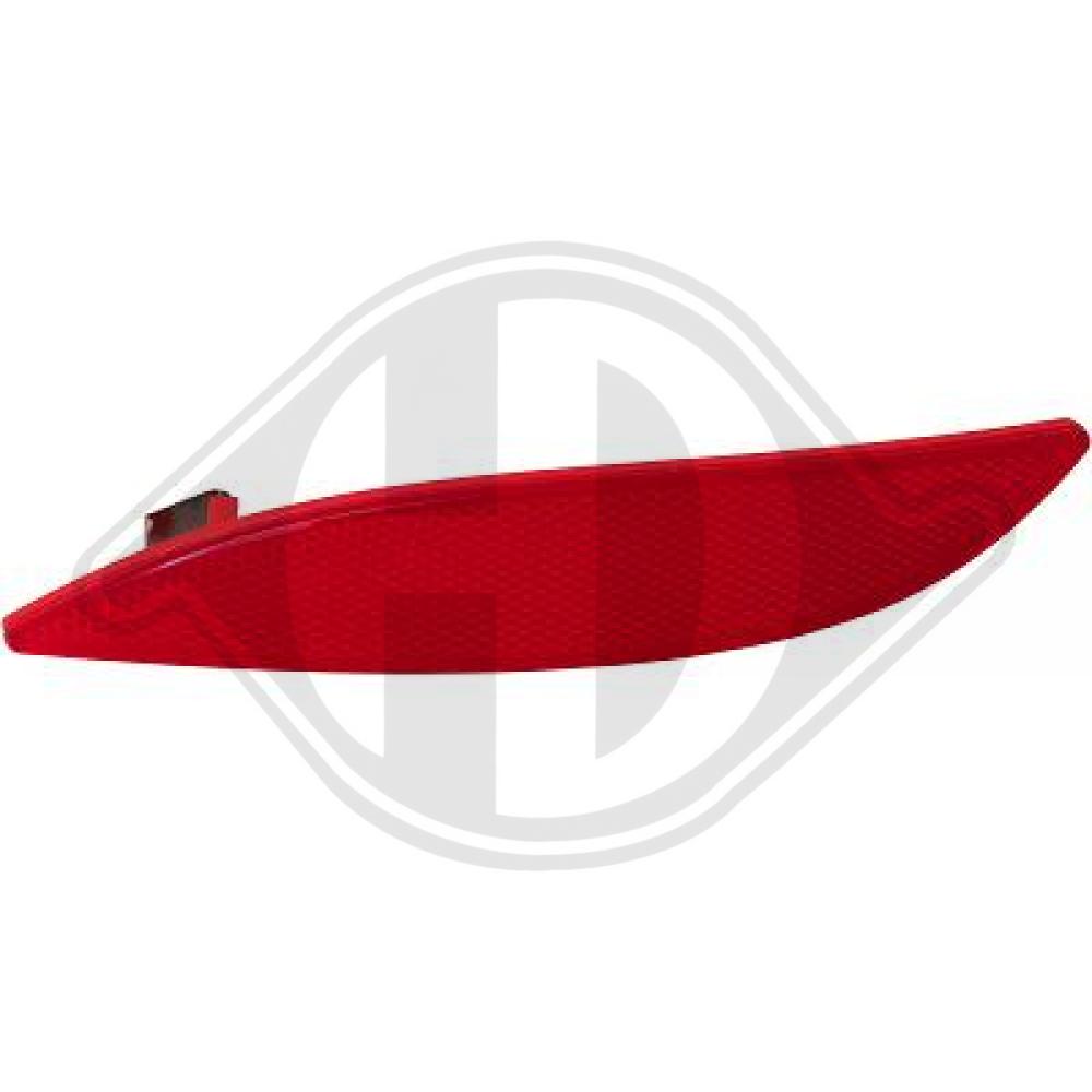 DIEDERICHS Reflektor, parkeringslys 4465097 bagved til venstre for RENAULT