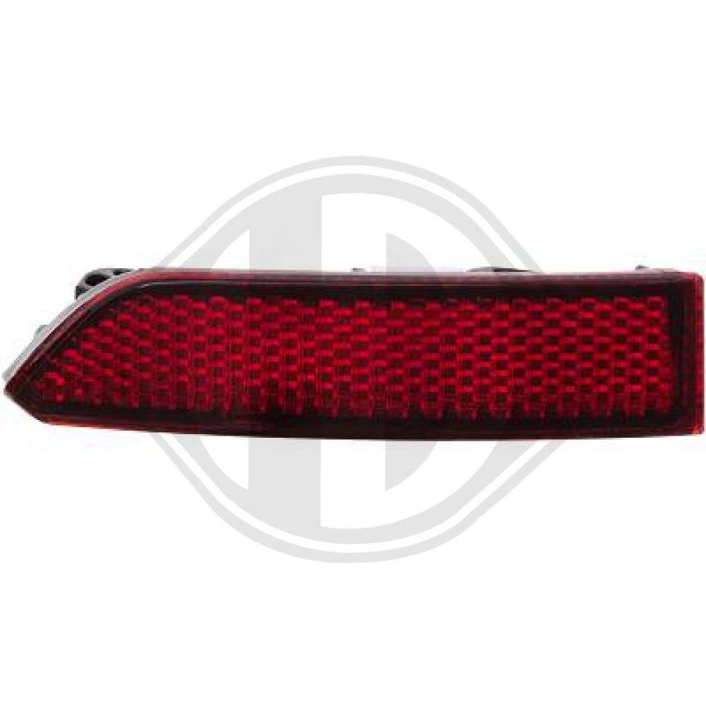 DIEDERICHS Reflektor 2256097 venstre for VW
