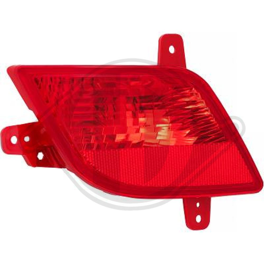 DIEDERICHS Reflektor 1835096 højre for OPEL