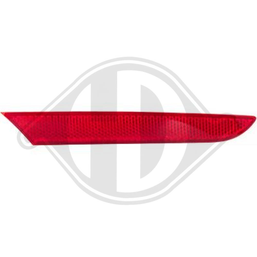 DIEDERICHS Reflektor 4417096 højre for RENAULT
