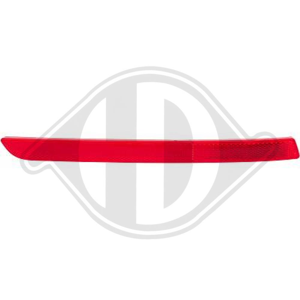 DIEDERICHS Reflektor 2274097 bagved til venstre for VW