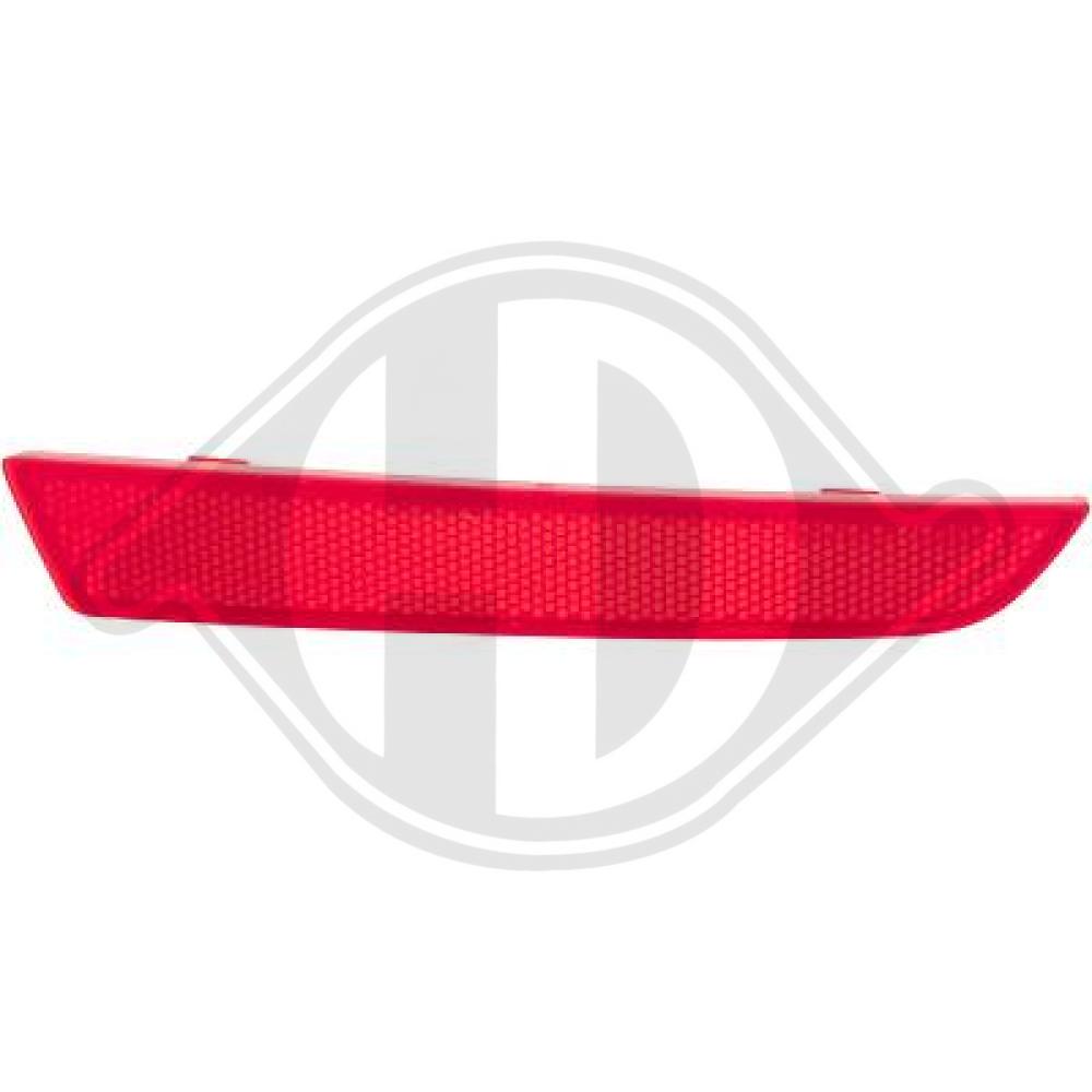 DIEDERICHS Reflektor 1668098 højre for MERCEDES-BENZ