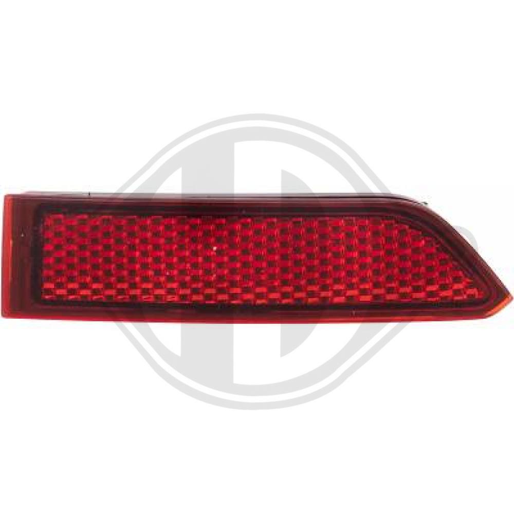 DIEDERICHS Reflektor 2257096 højre for VW