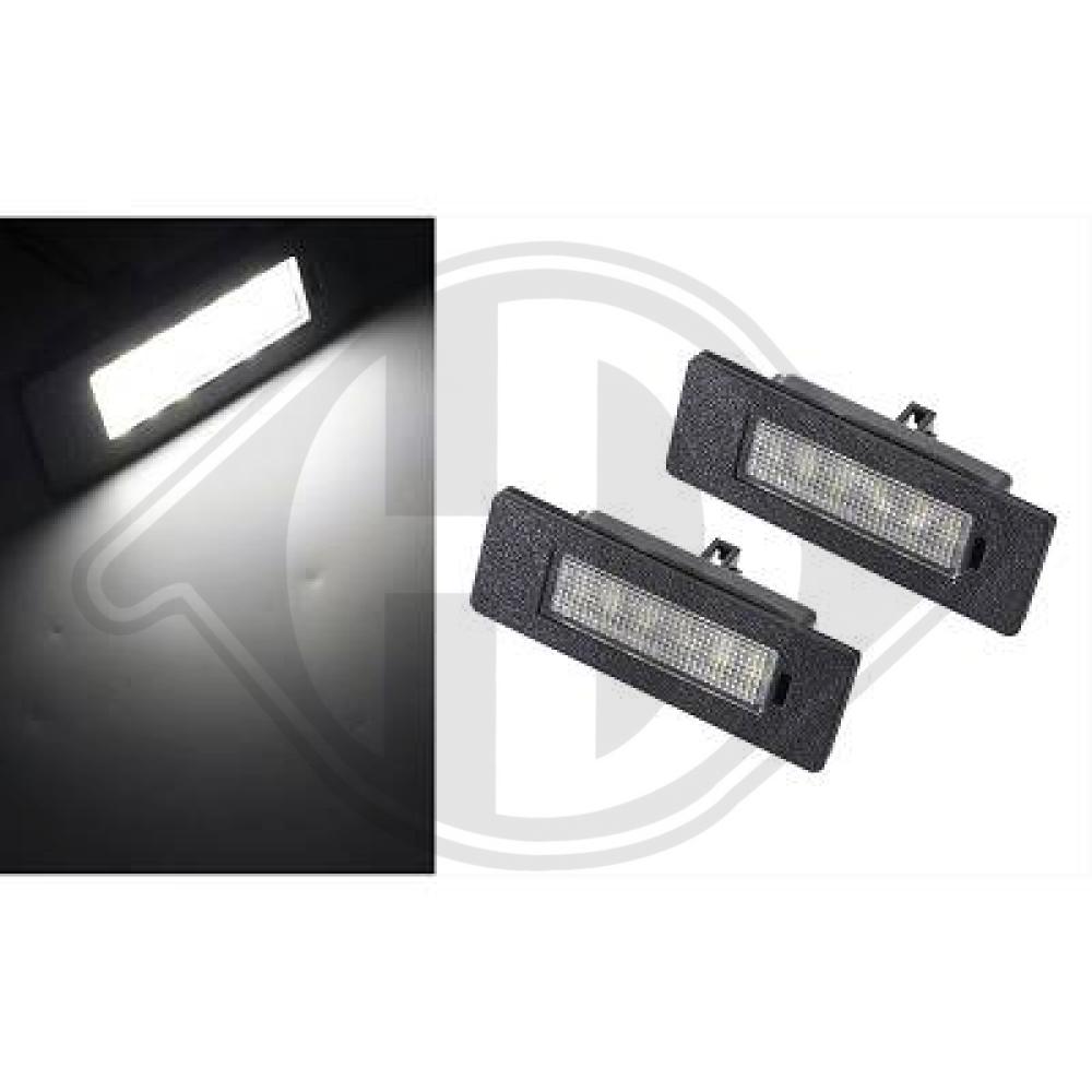 DIEDERICHS Nummerpladelys lid10416
