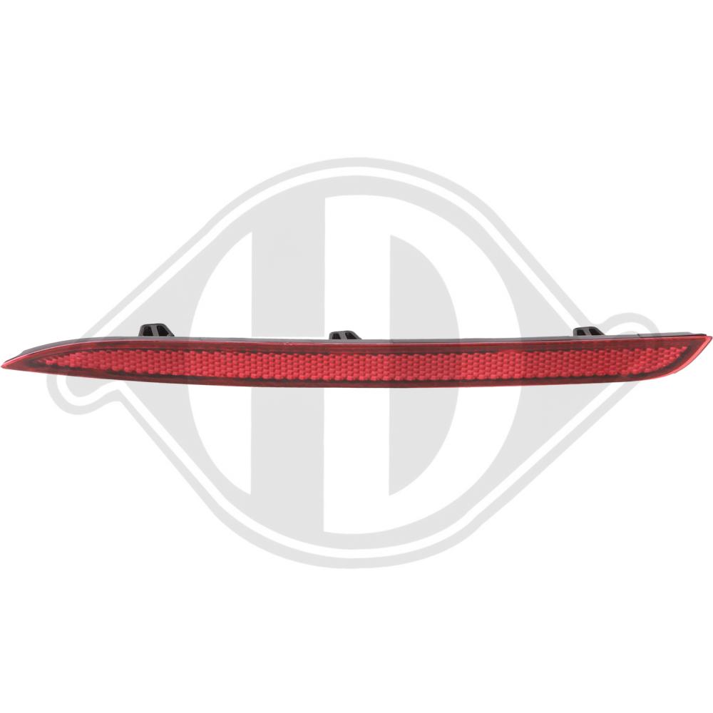 DIEDERICHS Reflektor 2216199 bagved til venstre for VW