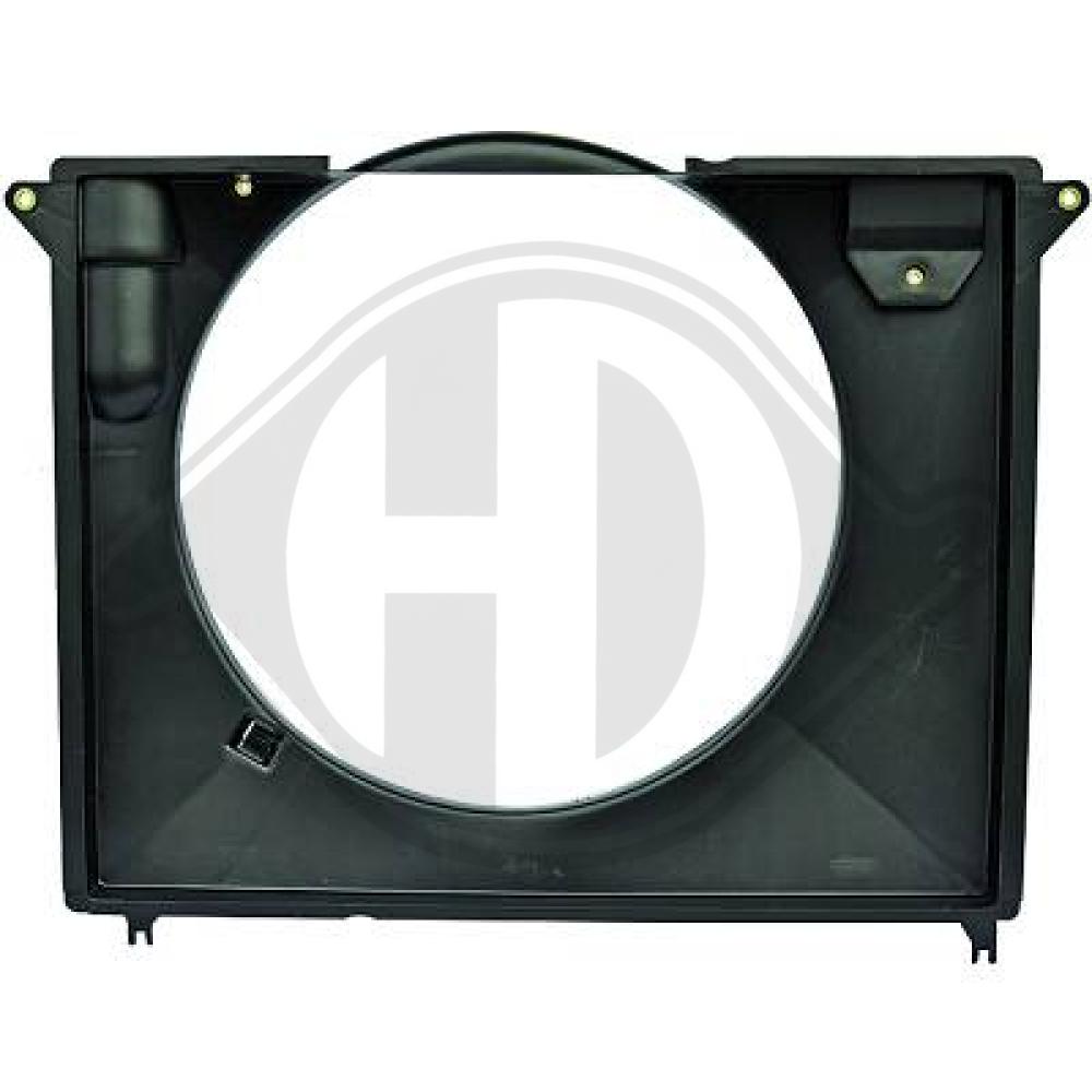 DIEDERICHS Kølerbærer 8668402 for TOYOTA