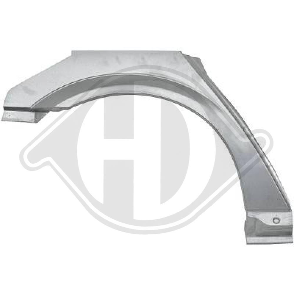 DIEDERICHS Bagskærm / Karrosseriside 9326132 højre