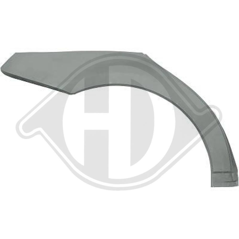 DIEDERICHS Bagskærm / Karrosseriside 9143232 bagved til højre