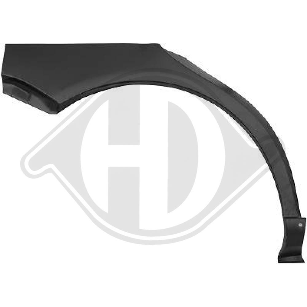 DIEDERICHS Bagskærm / Karrosseriside 9447132 højre