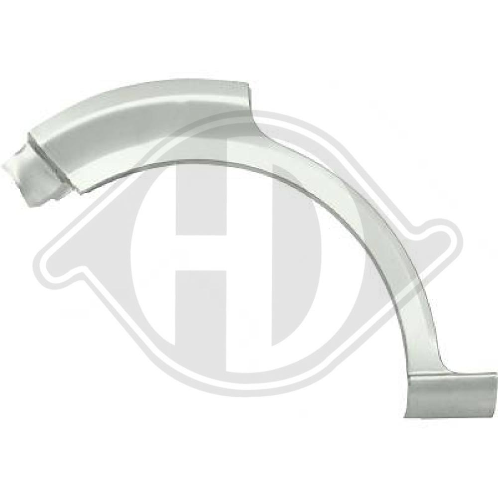 DIEDERICHS Bagskærm / Karrosseriside 9448032 bagved til højre
