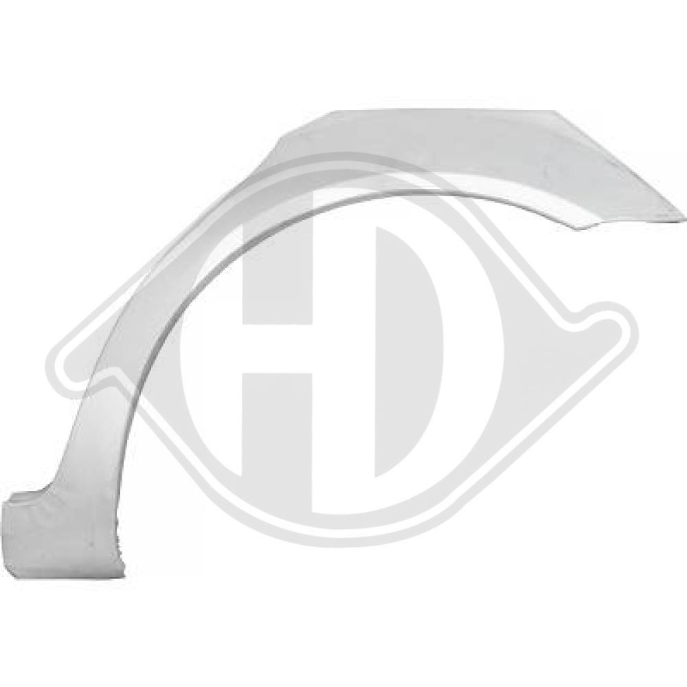 DIEDERICHS Bagskærm / Karrosseriside 9107431 bagved til venstre