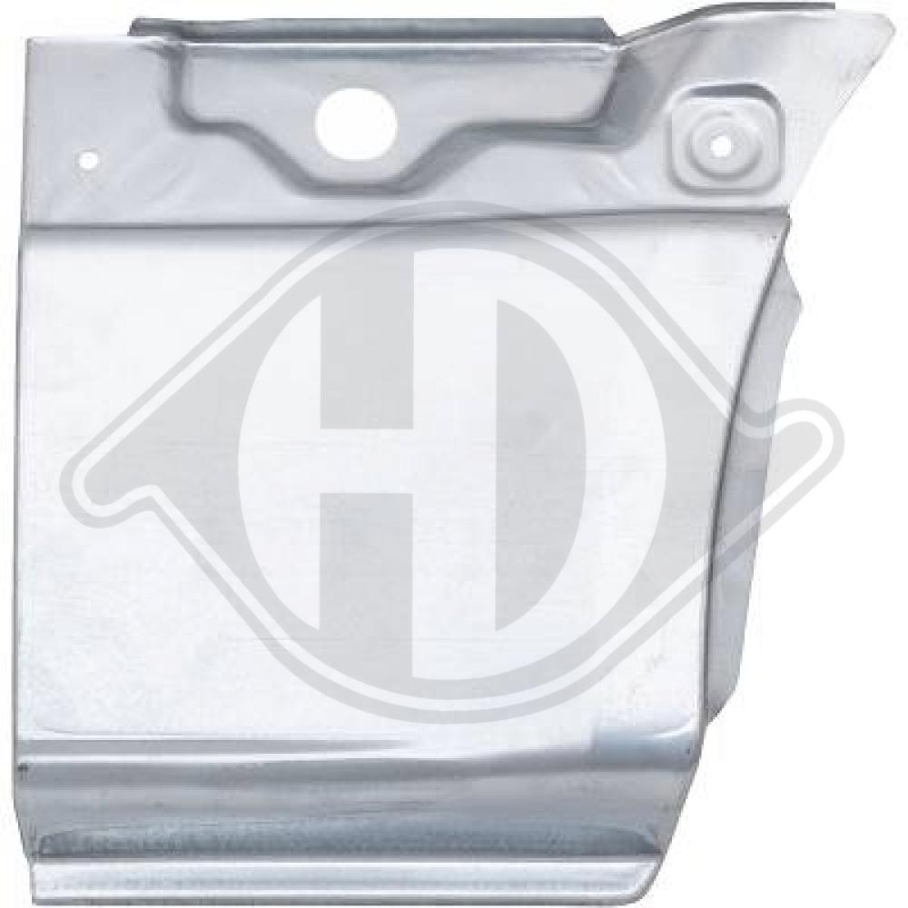 DIEDERICHS Bagskærm / Karrosseriside 9151035 venstre for MERCEDES-BENZ
