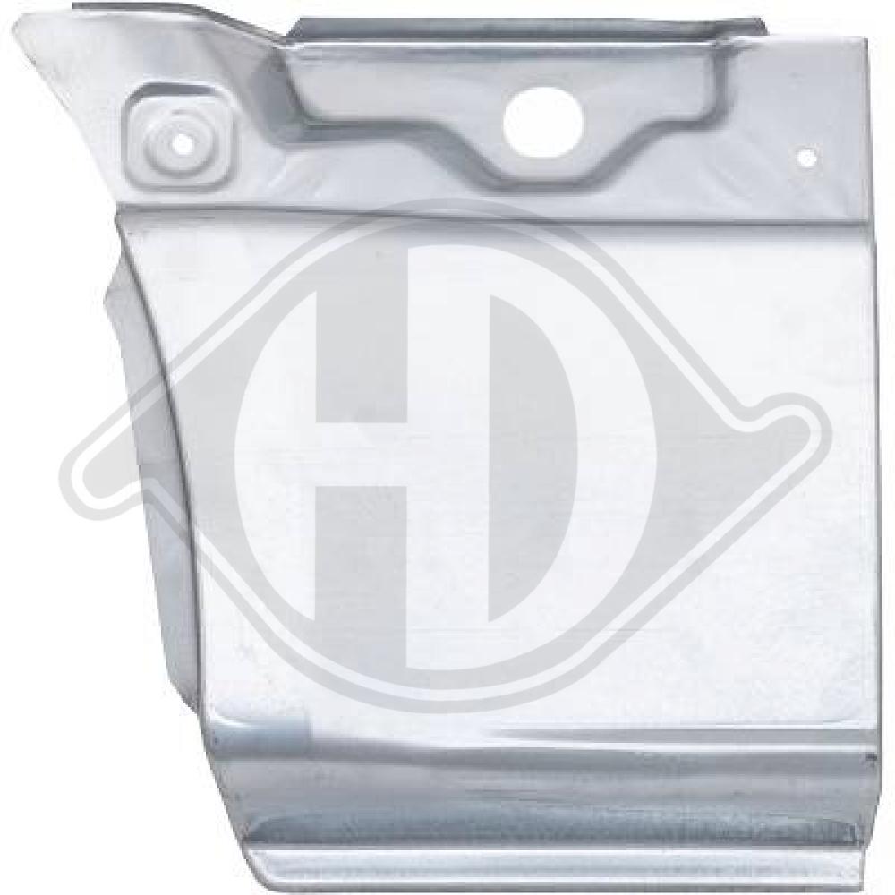 DIEDERICHS Bagskærm / Karrosseriside 9151034 højre for MERCEDES-BENZ