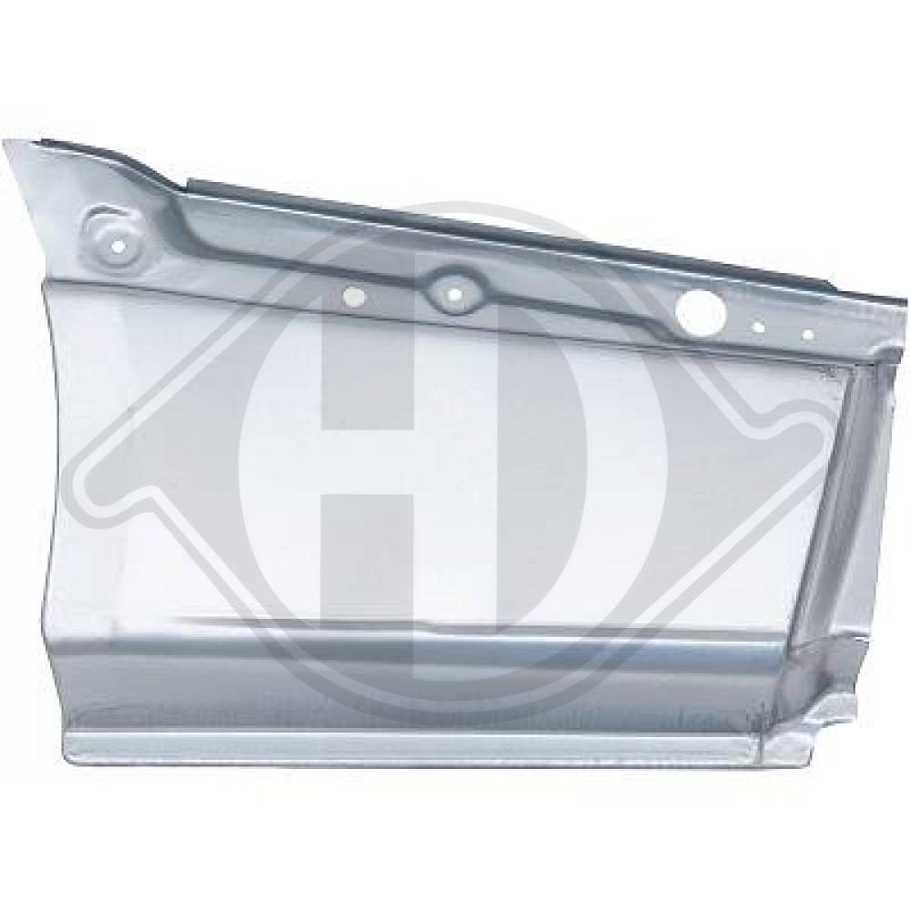 DIEDERICHS Bagskærm / Karrosseriside 9151047 bagved til venstre for MERCEDES-BENZ