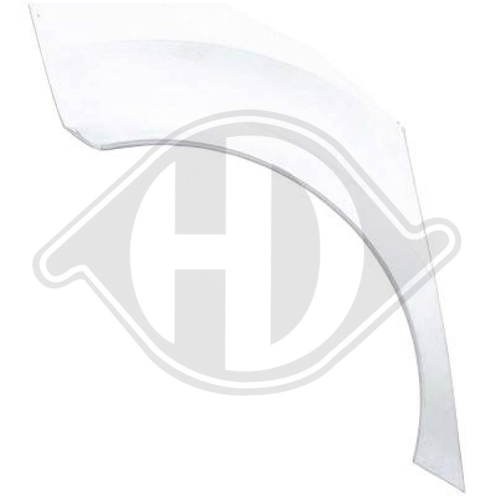 DIEDERICHS Bagskærm / Karrosseriside 9930332 bagved til højre