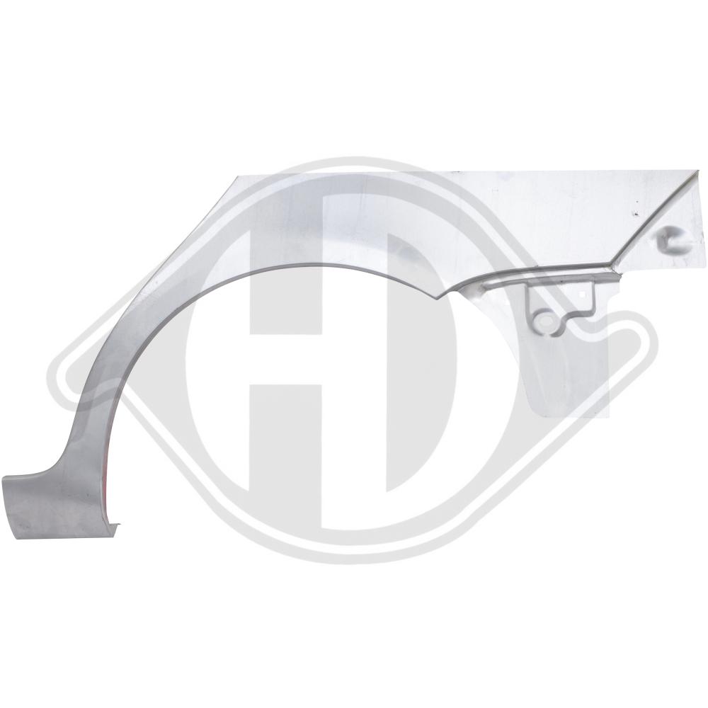 DIEDERICHS Bagskærm / Karrosseriside 9454161 venstre for VW