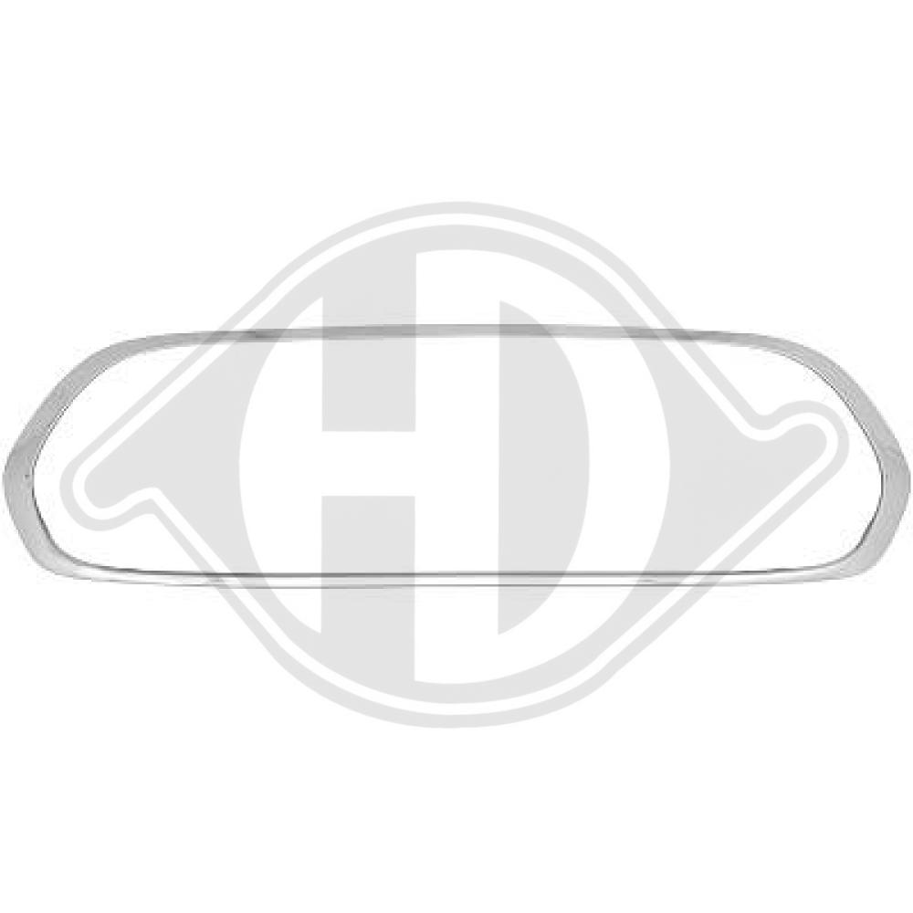 DIEDERICHS Ramme, kølergitter 1208042 for BMW
