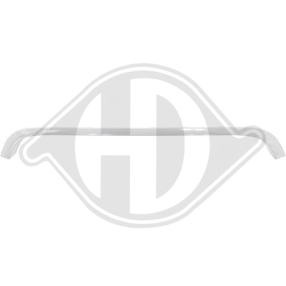 DIEDERICHS Pynte-/beskyttelsesliste, kølergitter 1206042 for BMW