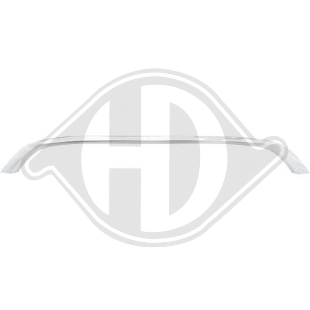 DIEDERICHS Pynte-/beskyttelsesliste, kølergitter 1206841 Motorhjelm for BMW