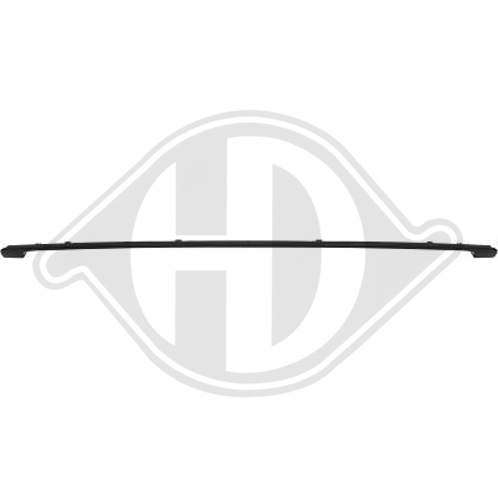 DIEDERICHS Pynte-/beskyttelsesliste, kølergitter 1206843 for BMW