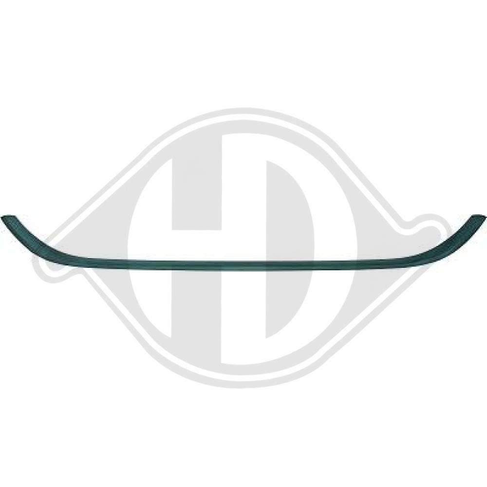 DIEDERICHS Pynte-/beskyttelsesliste, kølergitter 3464042 for FIAT