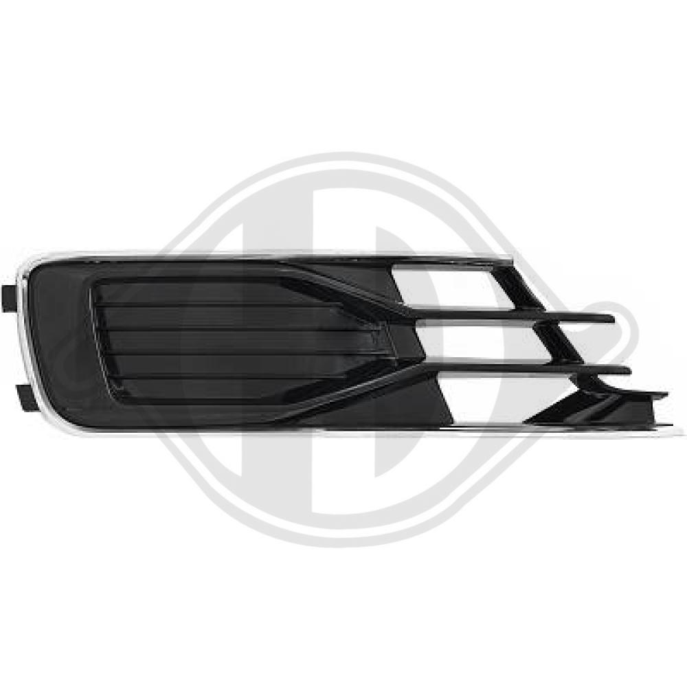 DIEDERICHS Kofangergitter 1028142 højre for AUDI
