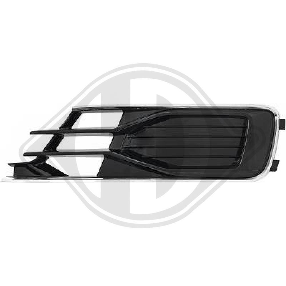 DIEDERICHS Kofangergitter 1028143 venstre for AUDI