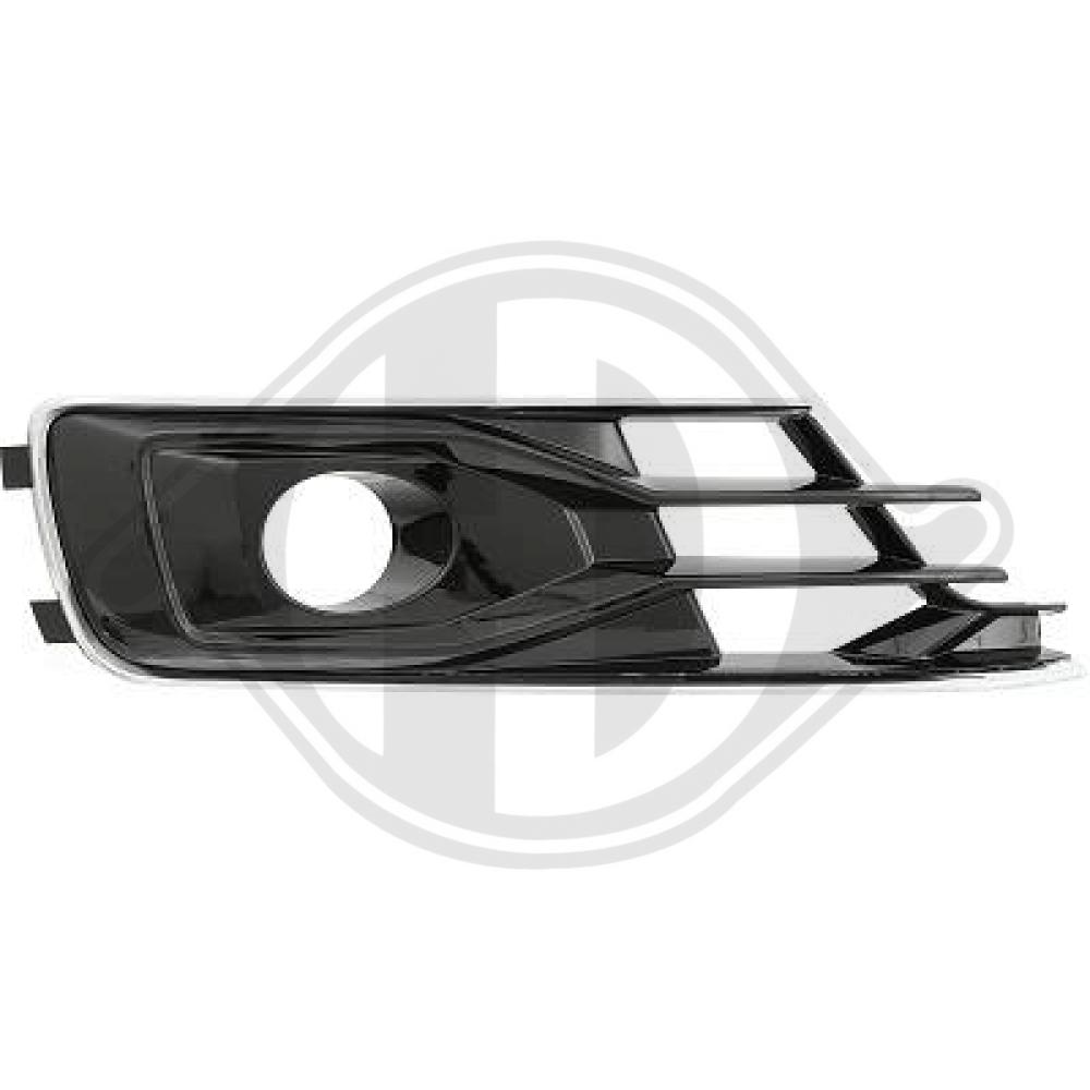 DIEDERICHS Kofangergitter 1028146 højre for AUDI