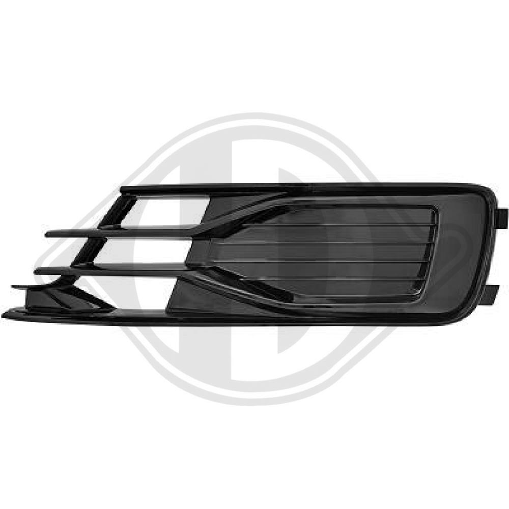 DIEDERICHS Kofangergitter 1028149 venstre for AUDI