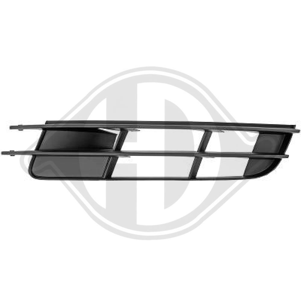 DIEDERICHS Kofangergitter 1095047 venstre for AUDI