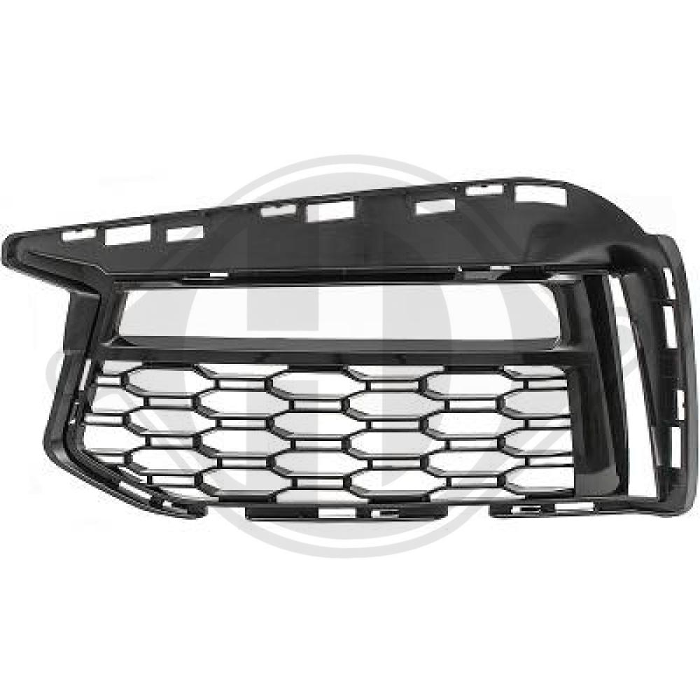 DIEDERICHS Kofangergitter 1226347 venstre for BMW