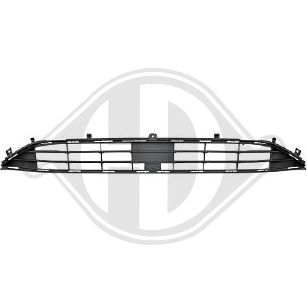 DIEDERICHS Kofangergitter 1407044 midten for FORD