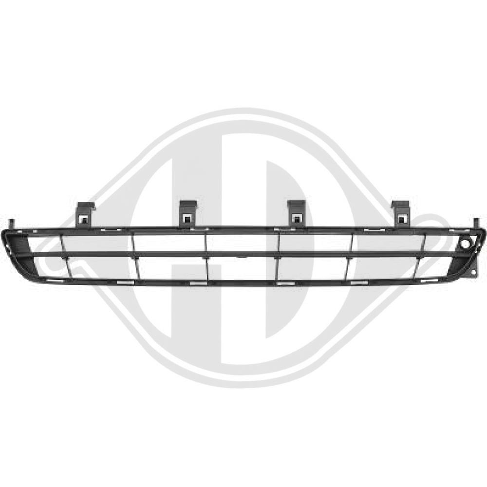 DIEDERICHS Kofangergitter 1827045 midten for OPEL