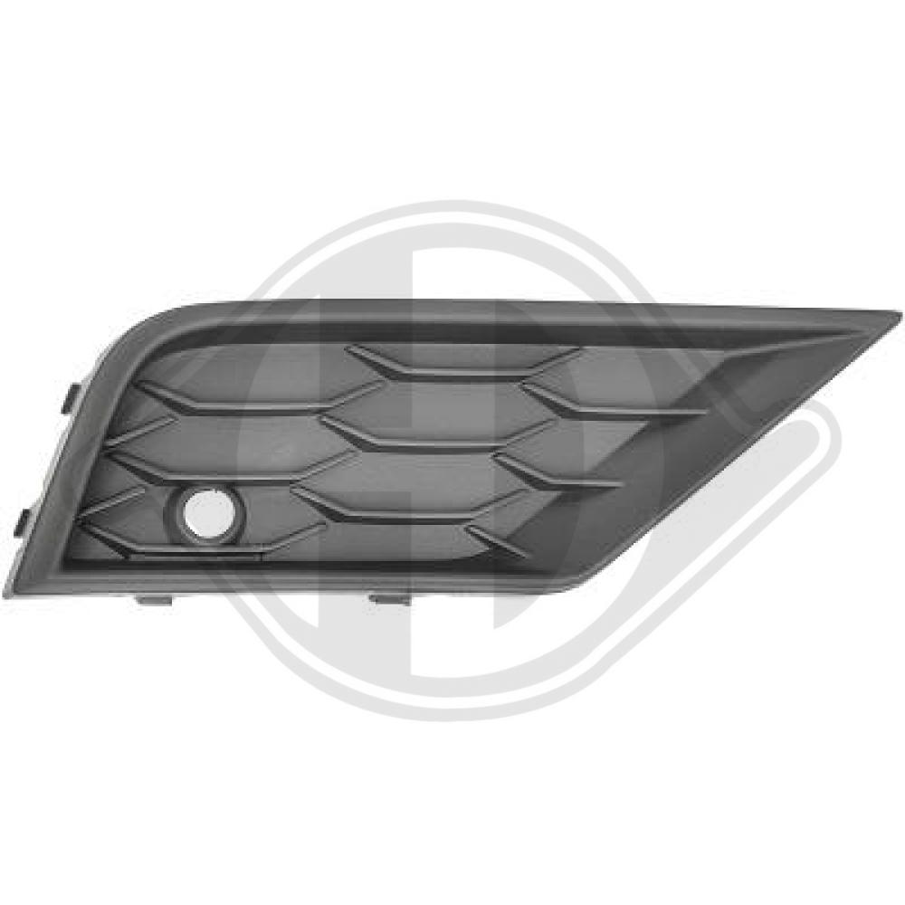 DIEDERICHS Kofangergitter 2256048 højre for VW