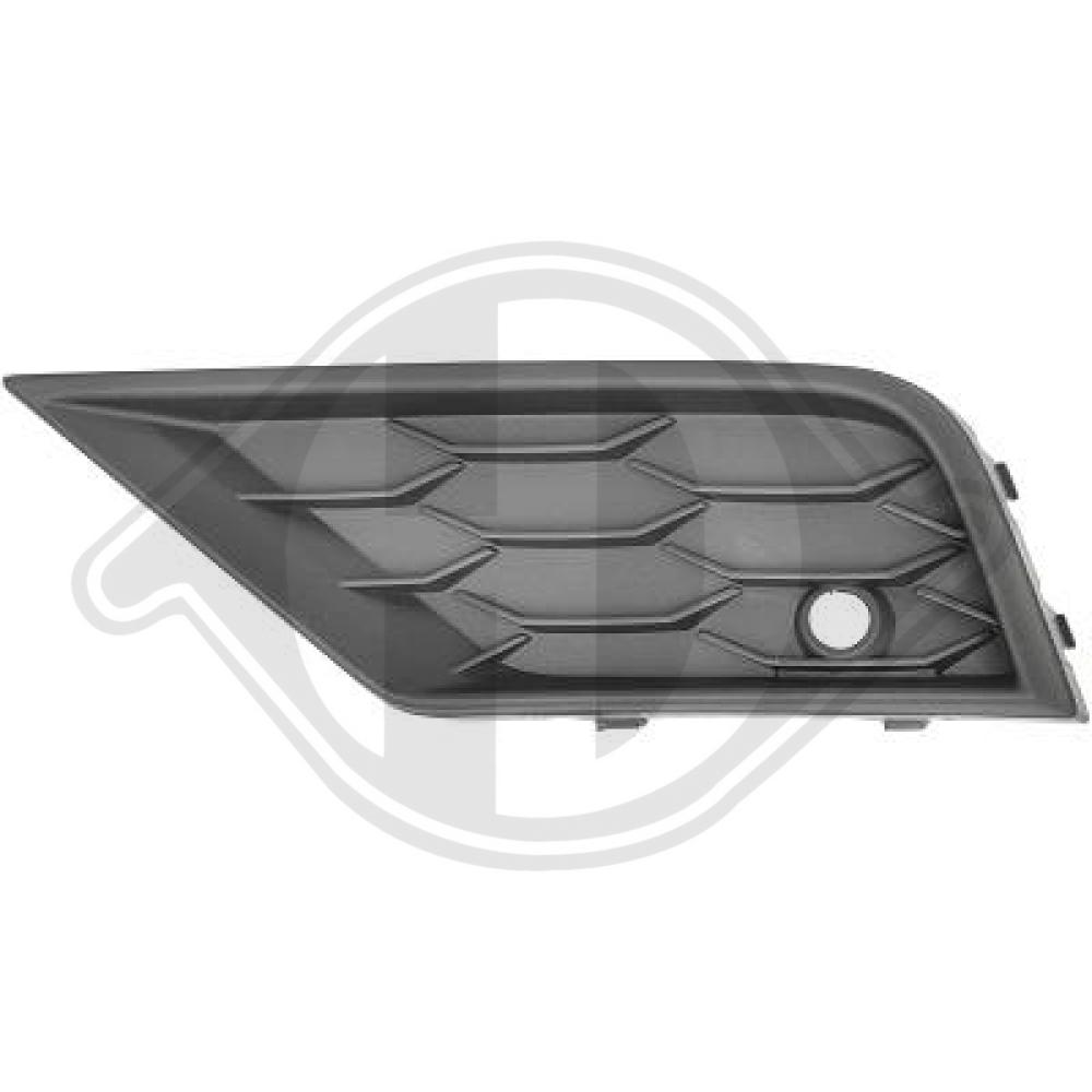 DIEDERICHS Kofangergitter 2256049 venstre for VW
