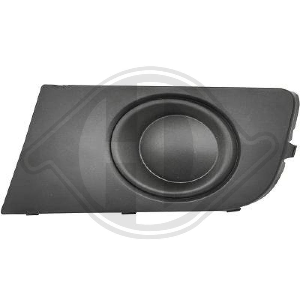 DIEDERICHS Kofangergitter 2275047 venstre for VW