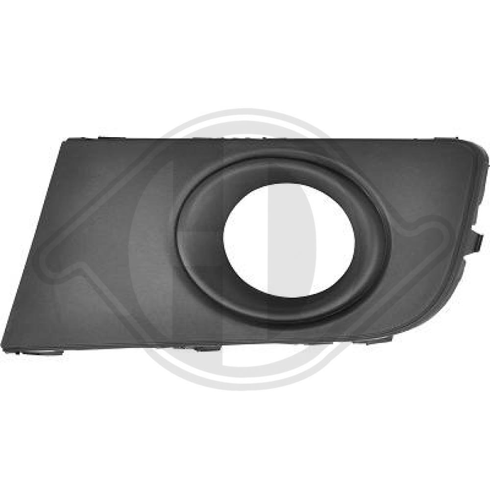 DIEDERICHS Kofangergitter 2275049 venstre for VW