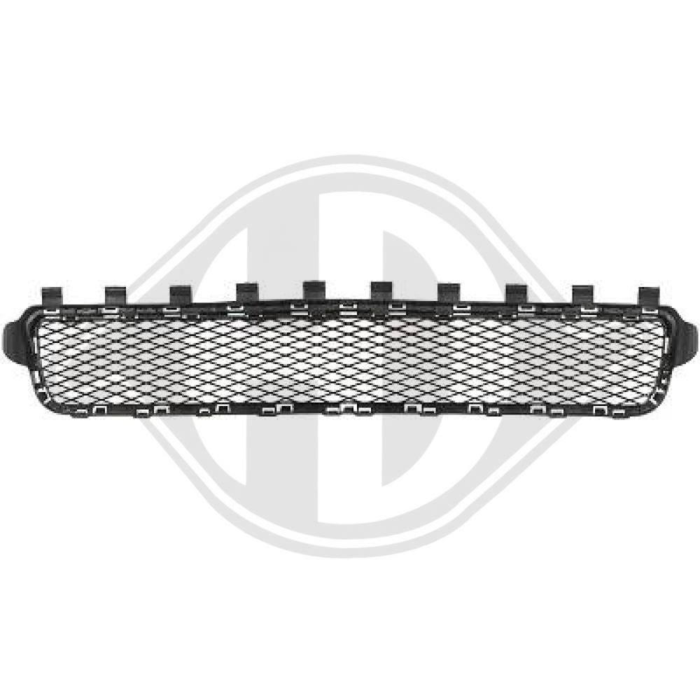 DIEDERICHS Kofangergitter 2285844 midten for VW